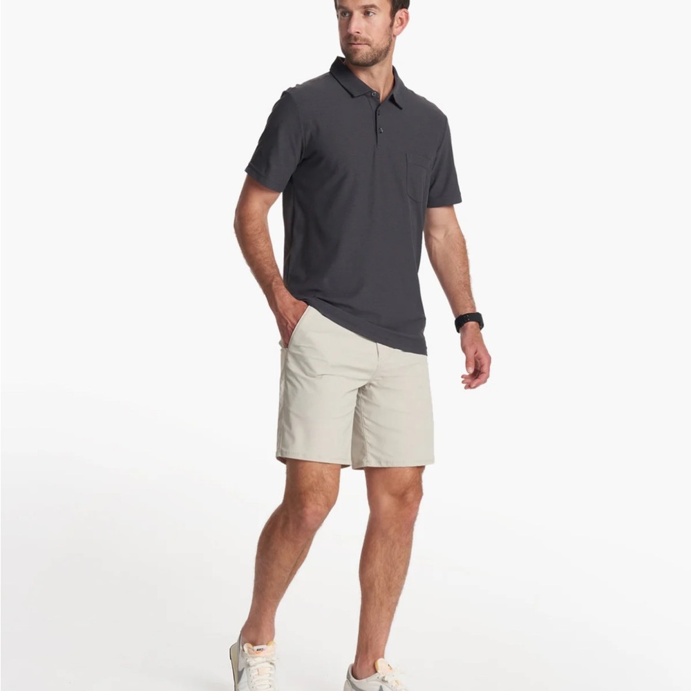 VUORI Meta Shorts Birch Tan 38
